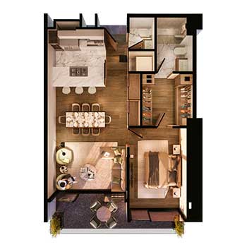 Prototipo Origina Pedregal Departamento